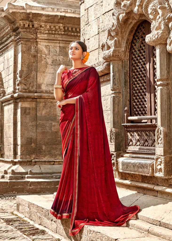 lt kashvi creation lavanya Weightless astonishing print saree catalog