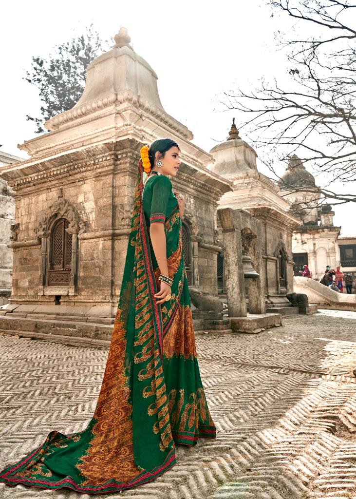 lt kashvi creation lavanya Weightless astonishing print saree catalog