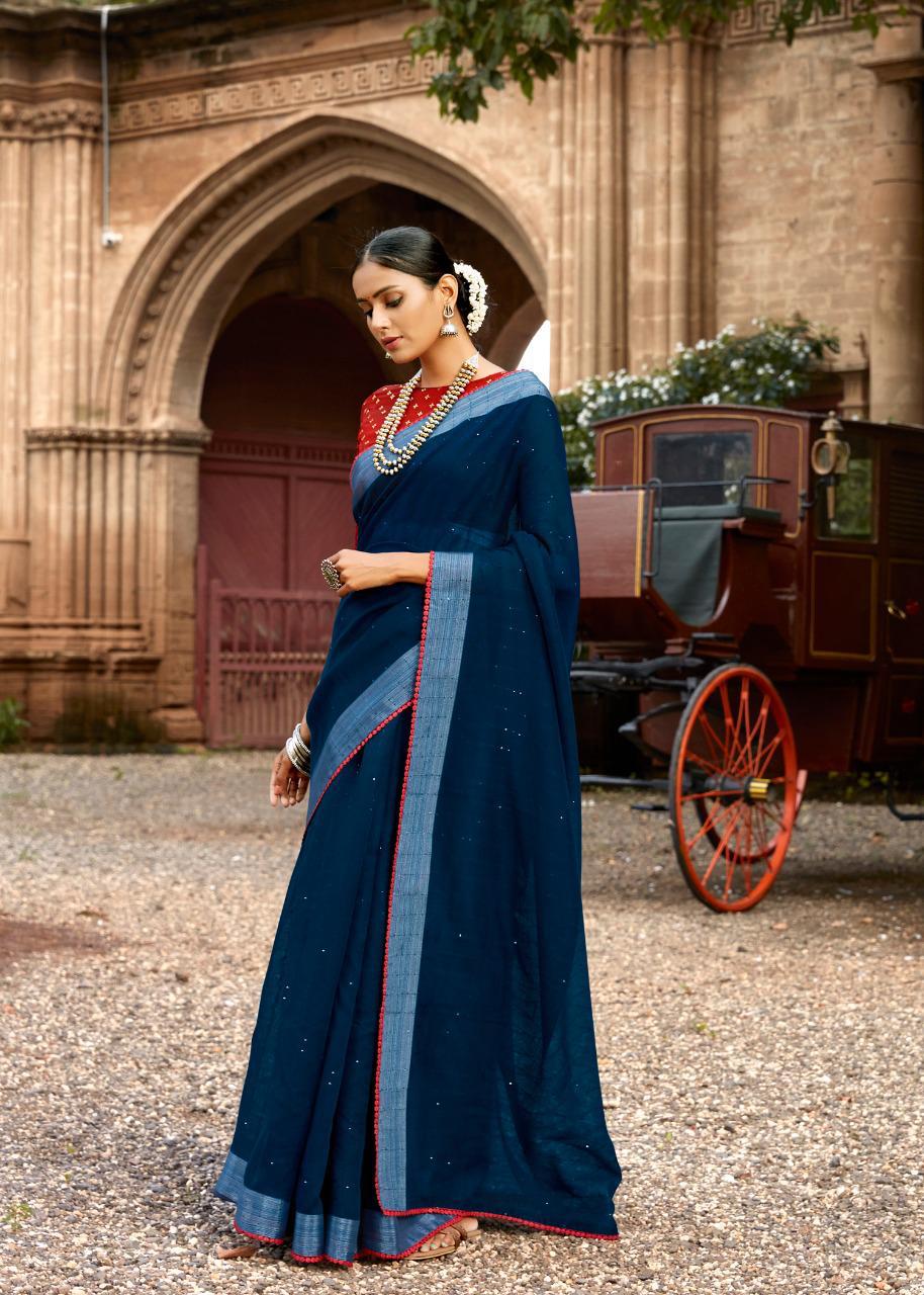 lt fashion ananta Linen Silk graceful look saree catalog