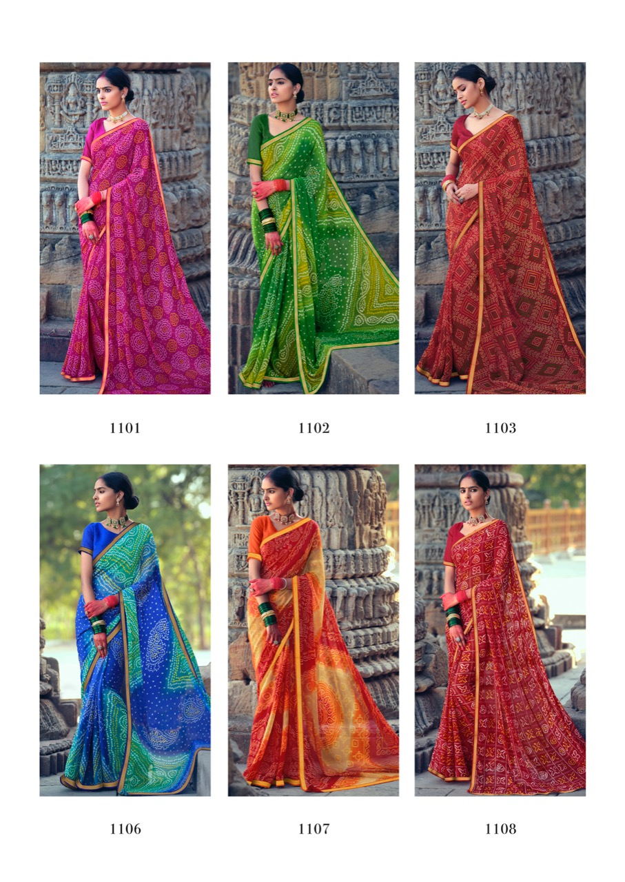 lt kashvi creation sawan shiffon exclusive print saree catalog