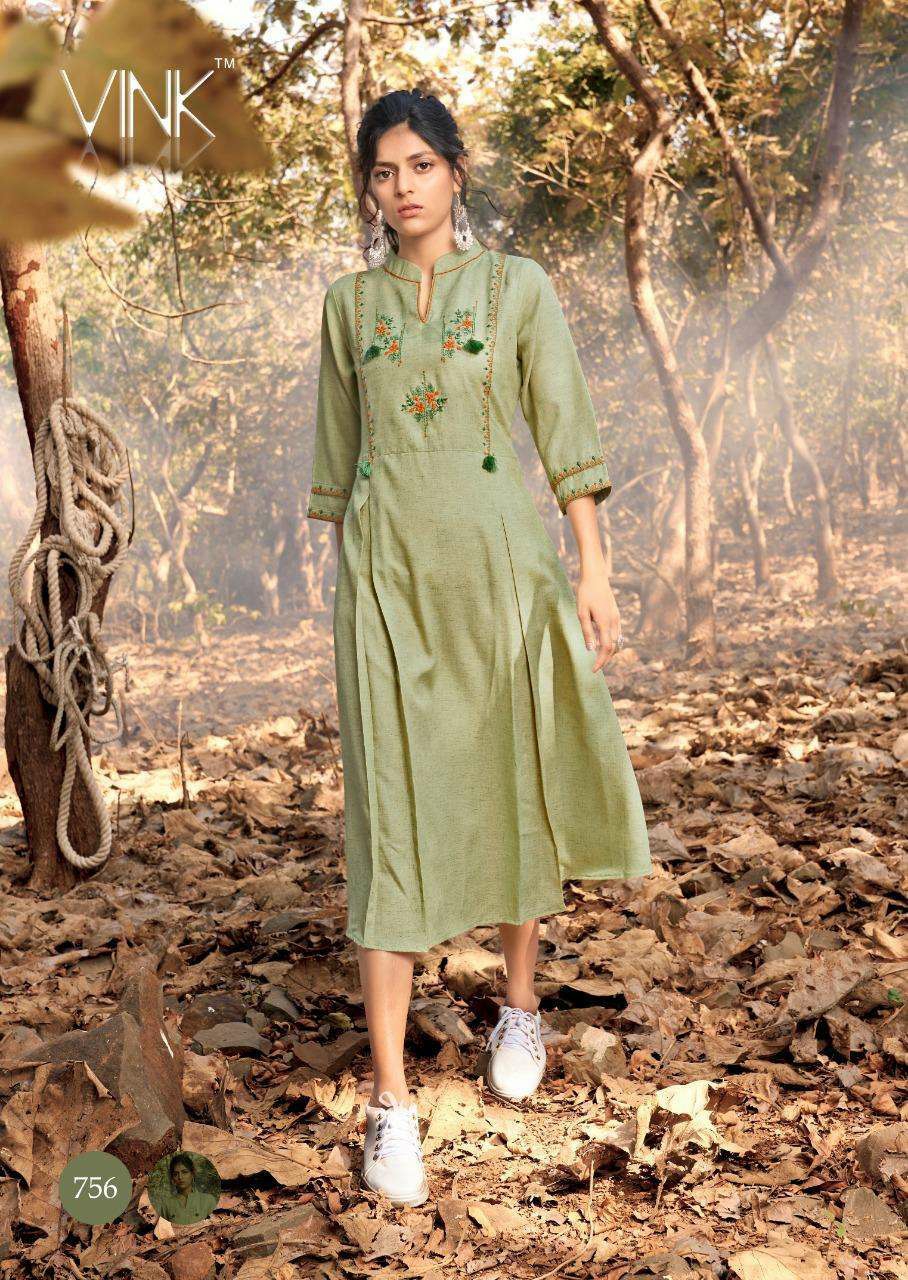 vink pheonix 2 cotton new and modern style kurti catalog