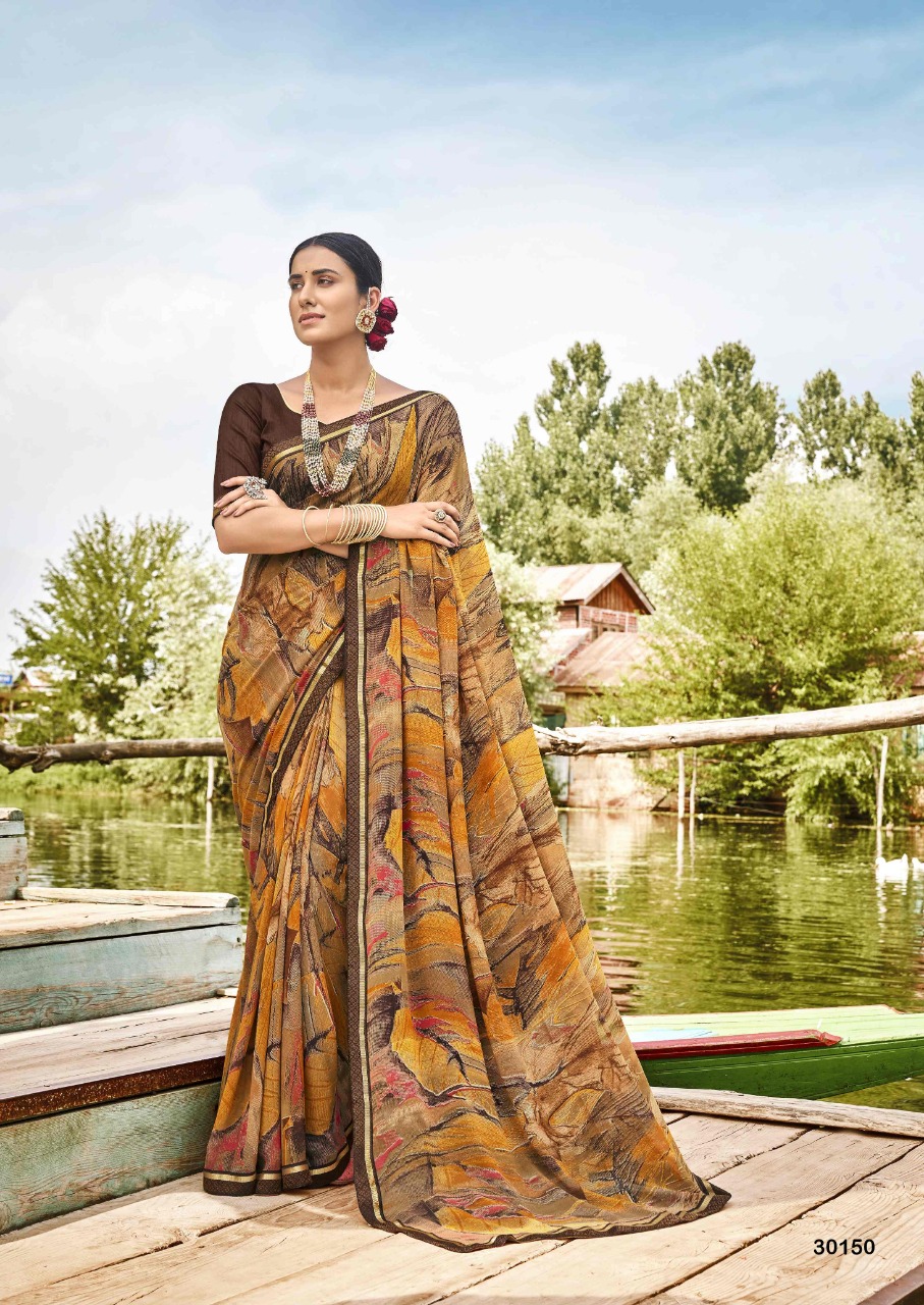 vallabhi prints toofan weightless graceful look saree catalog