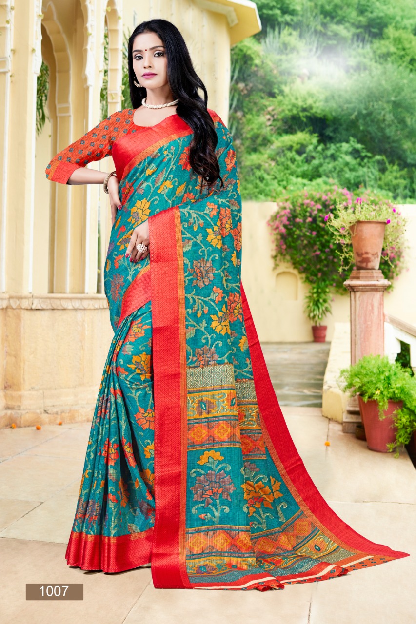 bansi  Brasso Silk 2 innovative style saree catalog