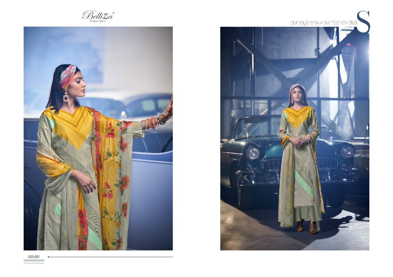 belliza designer studio tahira cotton authentic fabric salwar suit catalog