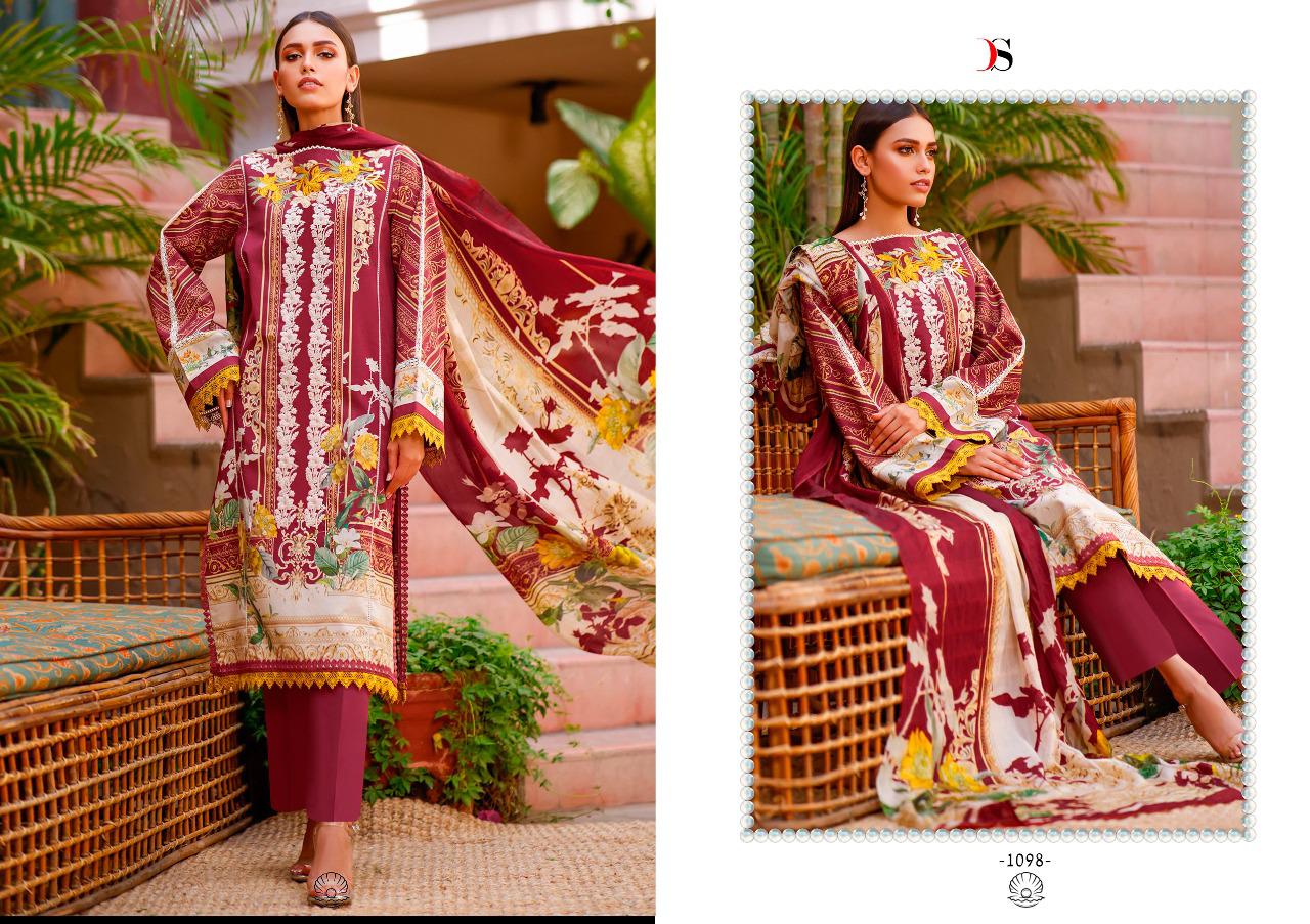 deepsy suit firdous 3 cotton exclusive look salwar suit cotton mal mal dupatta catalog