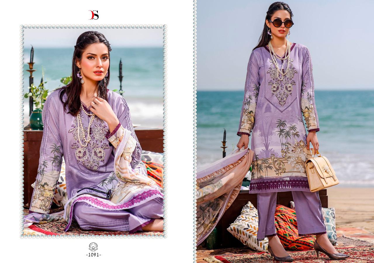 deepsy suit firdous 3 cotton exclusive look salwar suit cotton mal mal dupatta catalog