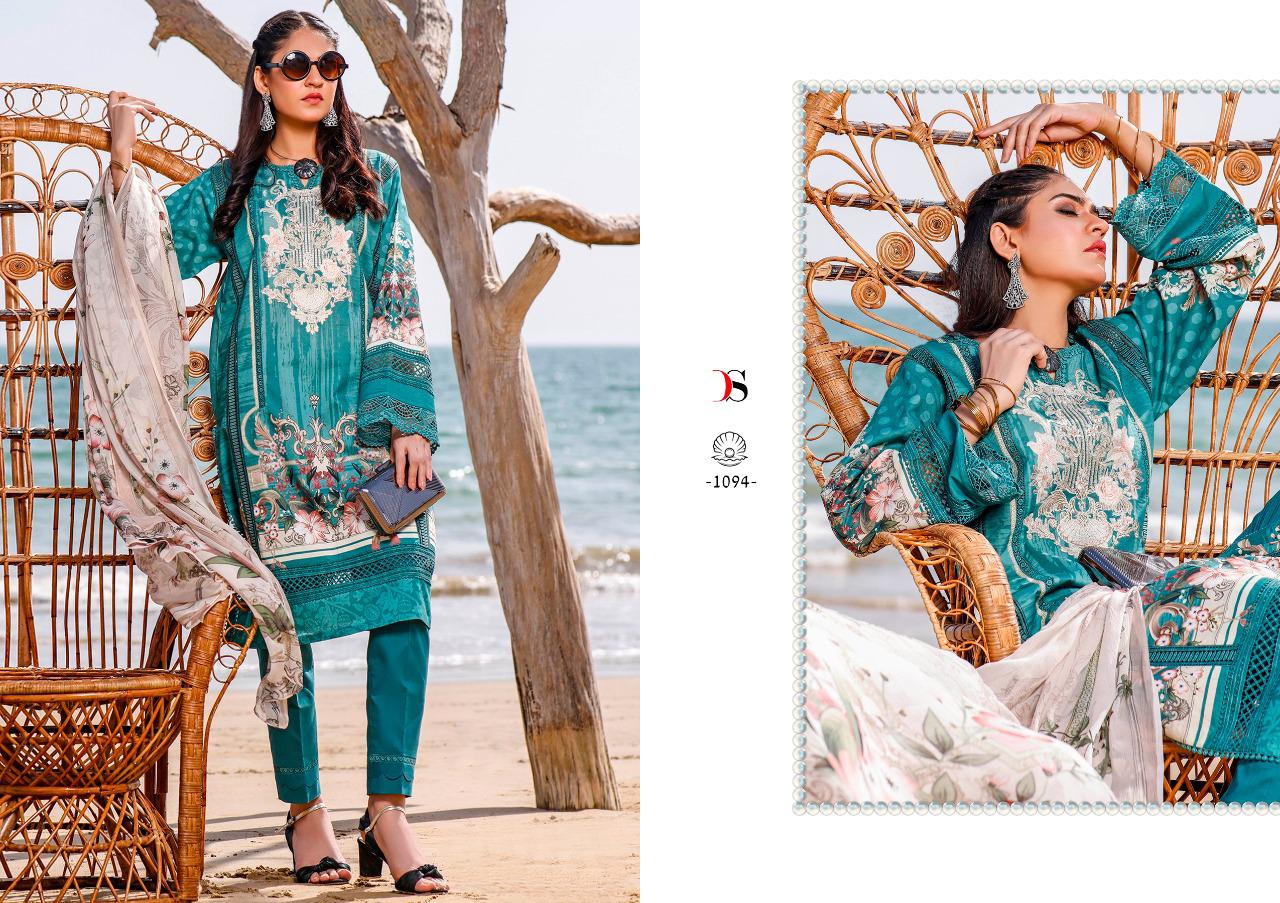 deepsy suit firdous 3 cotton exclusive look salwar suit cotton mal mal dupatta catalog