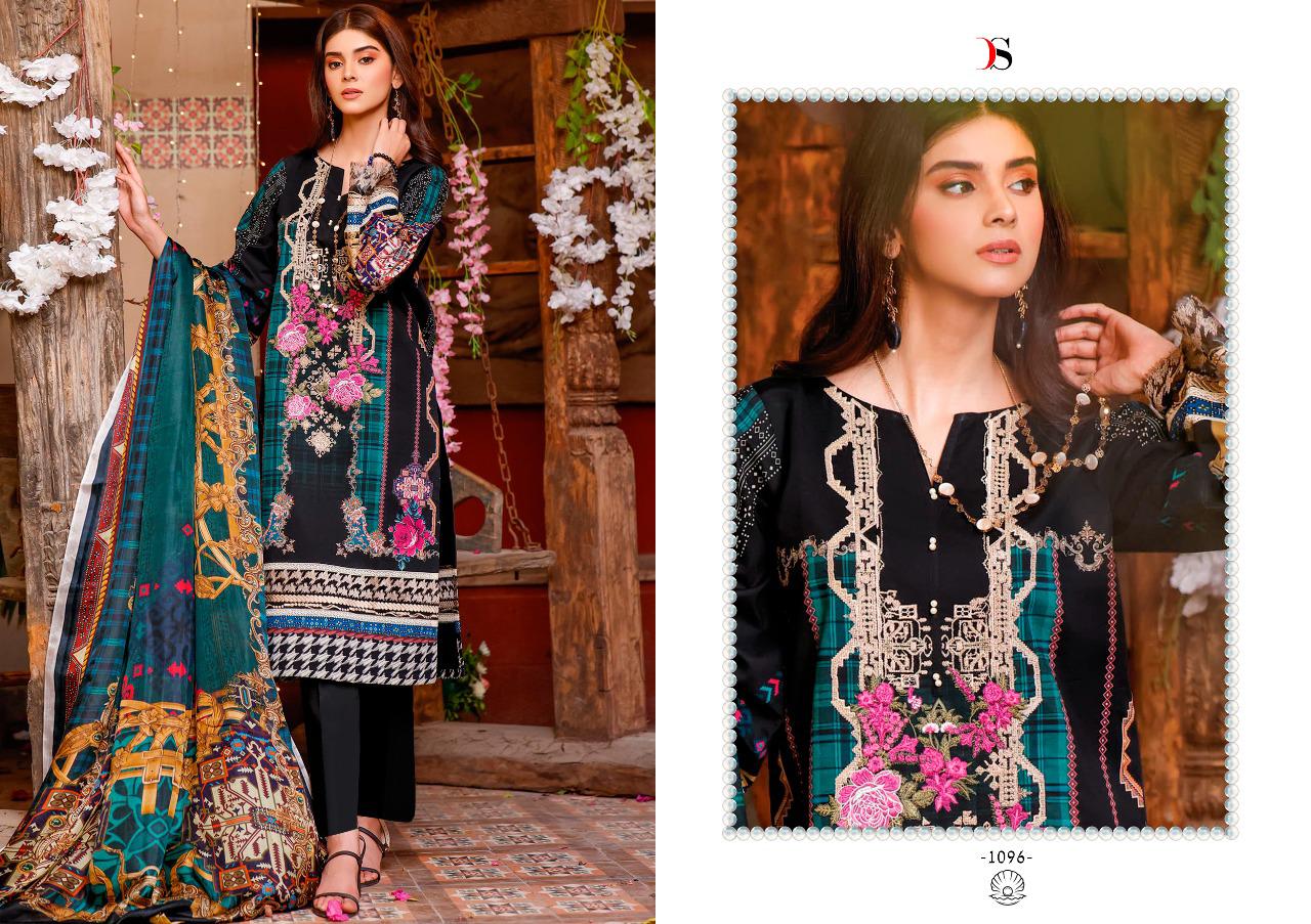 deepsy suit firdous 3 cotton exclusive look salwar suit cotton mal mal dupatta catalog