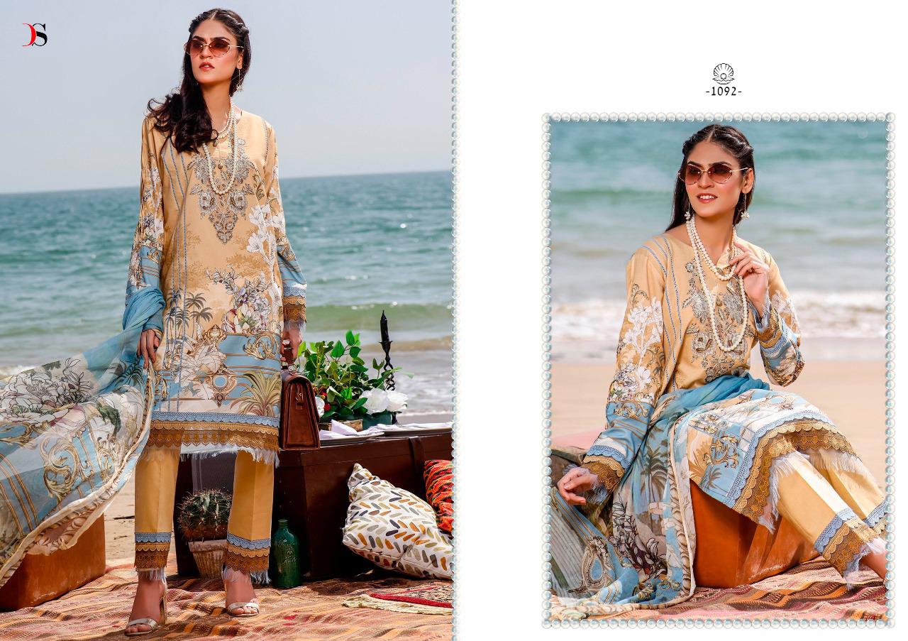 deepsy suit firdous 3 cotton exclusive look salwar suit cotton mal mal dupatta catalog