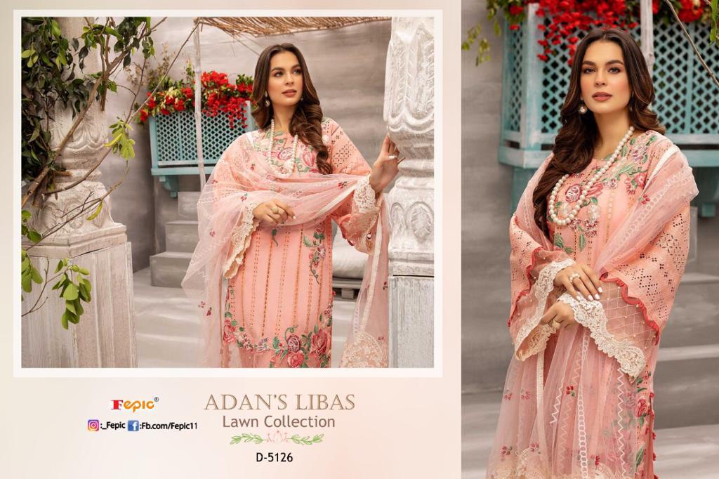 fepic rosemeen adans libas lawn collection cotton authentic fabric salwar suit catalog