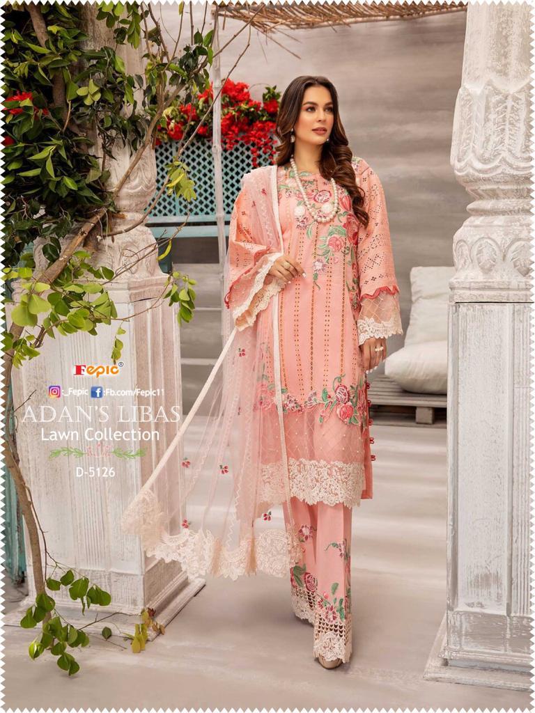 fepic rosemeen adans libas lawn collection cotton authentic fabric salwar suit catalog