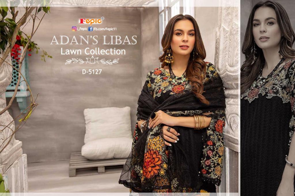 fepic rosemeen adans libas lawn collection cotton authentic fabric salwar suit catalog