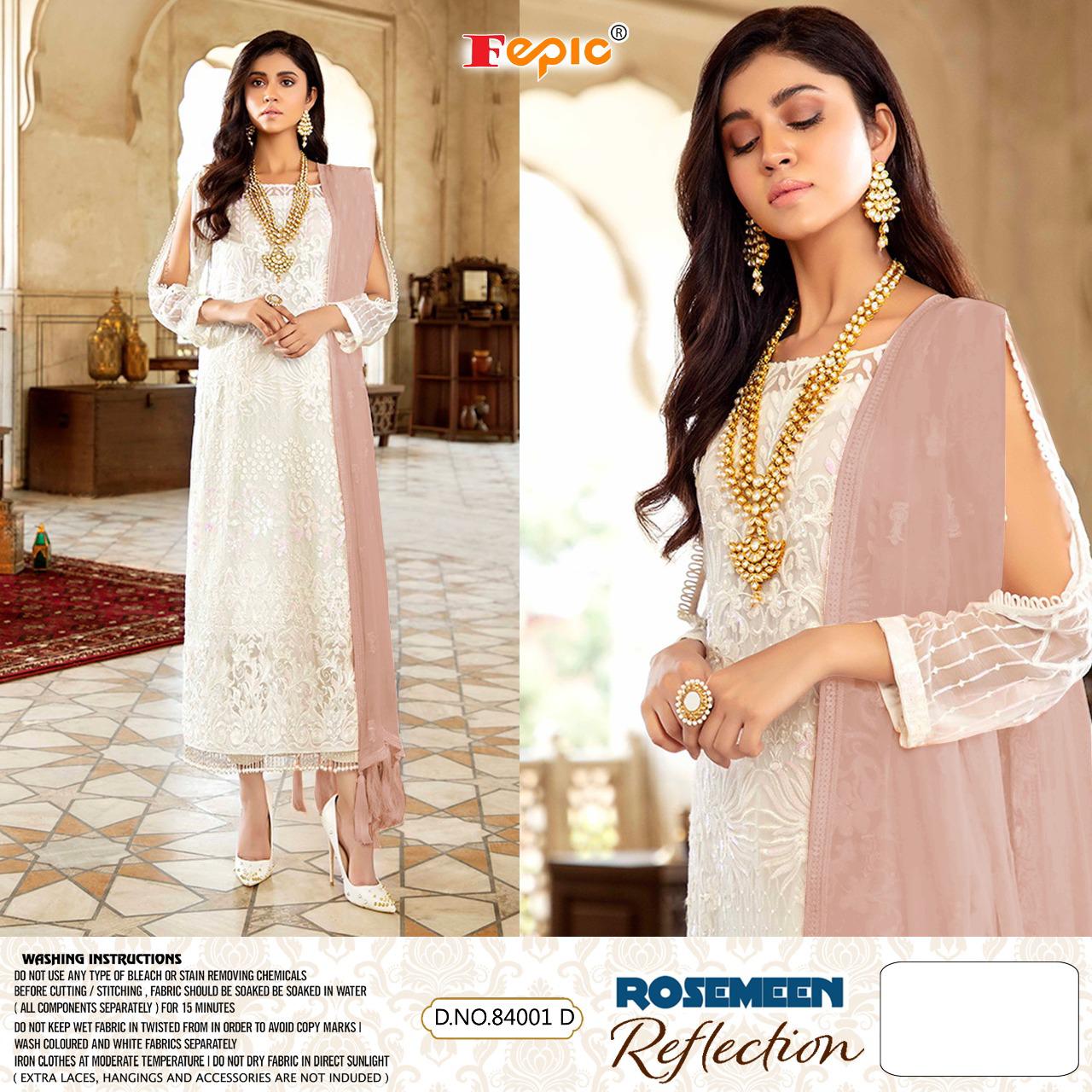 FEPIC ROSEMEEN 84001 D Salwar Kameez Georgget Singles