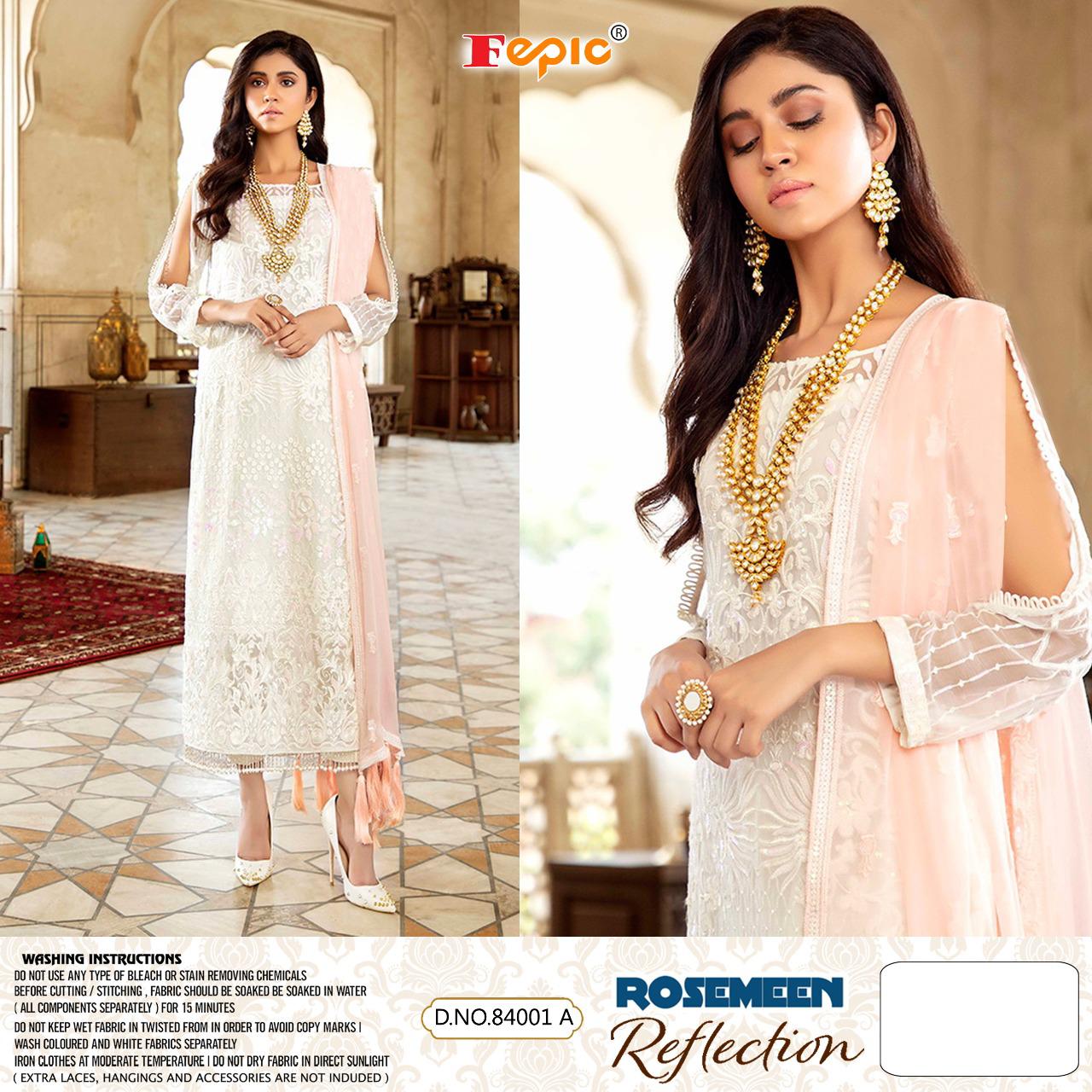 FEPIC ROSEMEEN 84001 A Salwar Kameez Georgget Singles