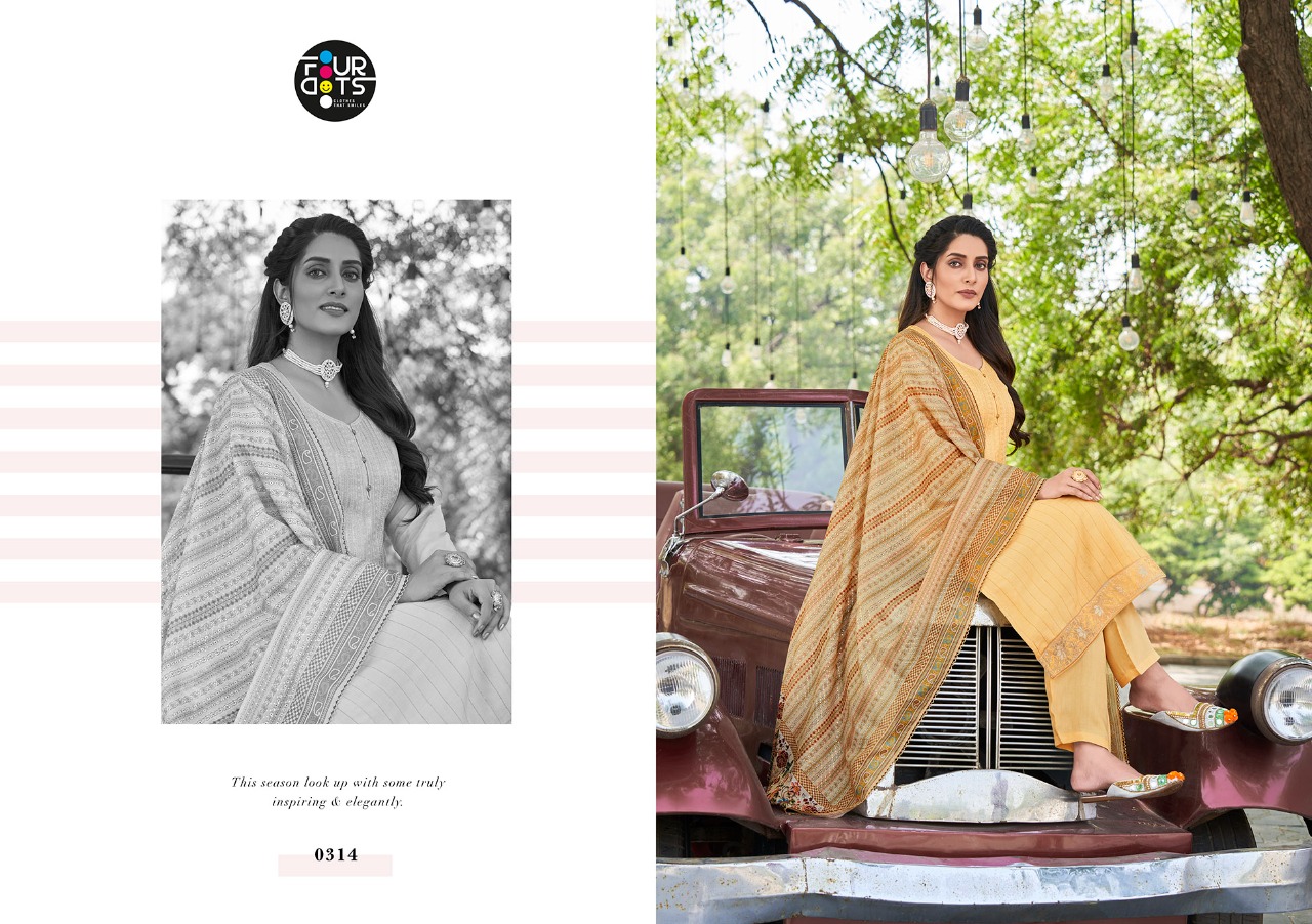 fourdots aloka muslin astonish look salwar suit catalog