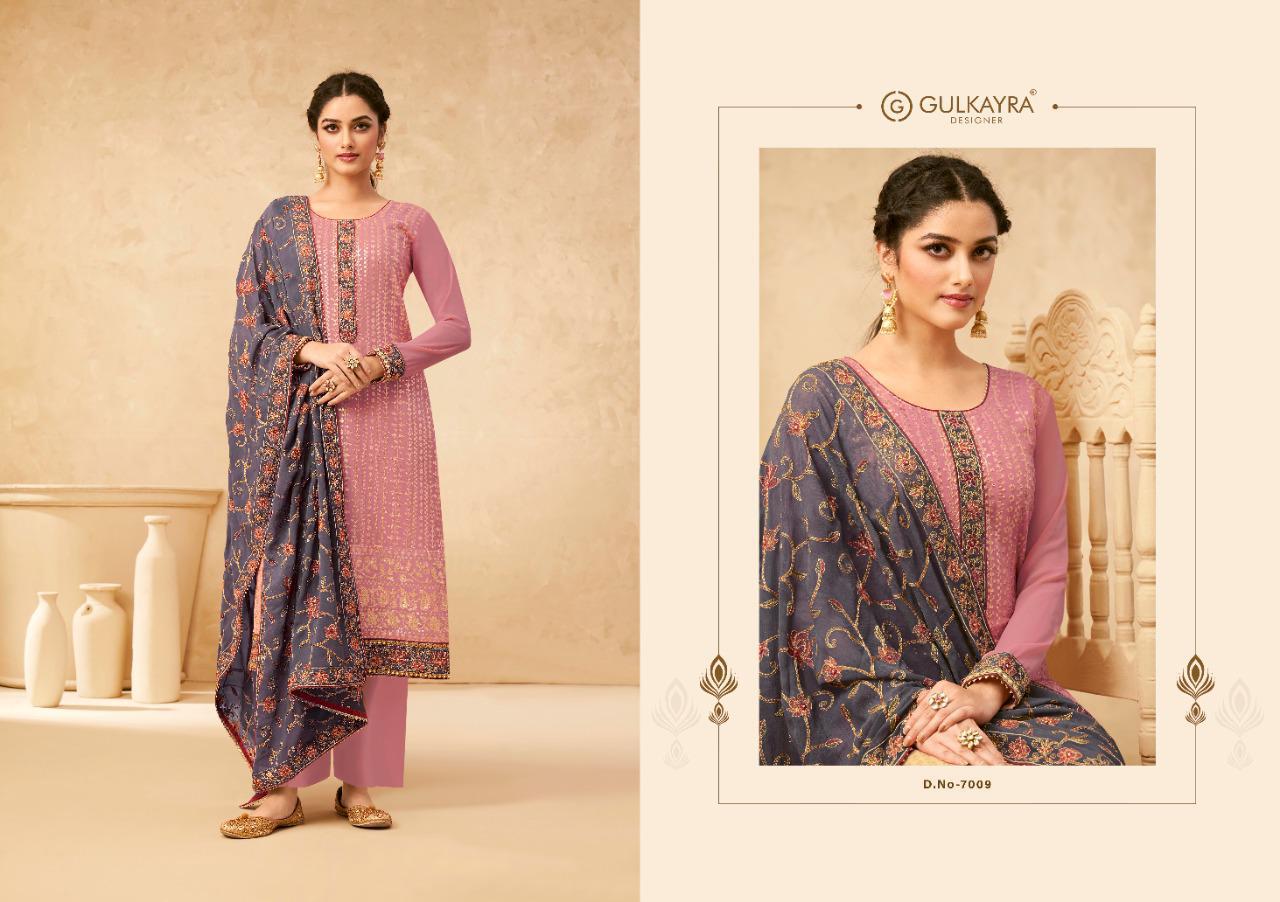 Gulkayra Designer sonam georgette regal look salwar suit catalog OLD