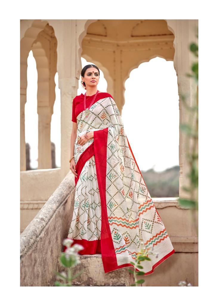 lt fashion nirvata cotton exclusive print saree catalog