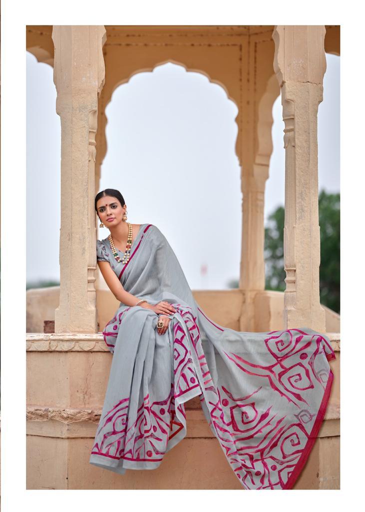 lt fashion nirvata cotton exclusive print saree catalog