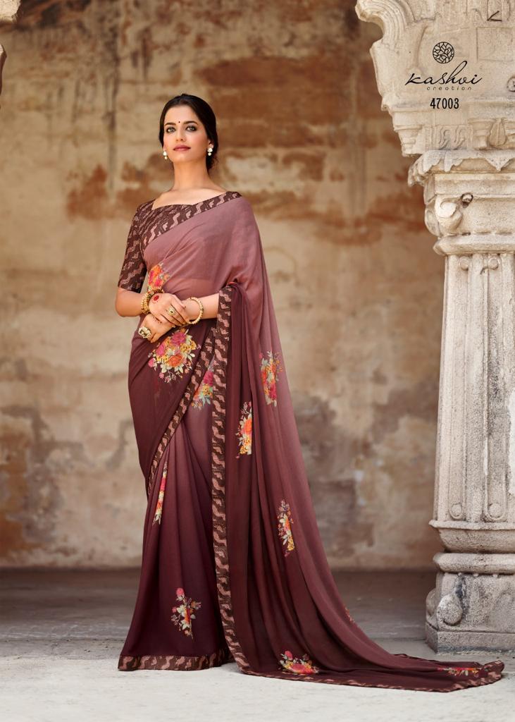 lt kashvi creation aashiyana wightless exclusive print saree catalog