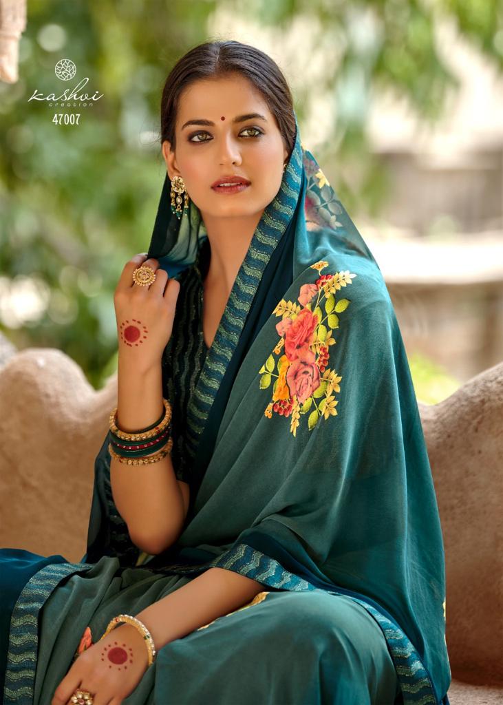 lt kashvi creation aashiyana wightless exclusive print saree catalog