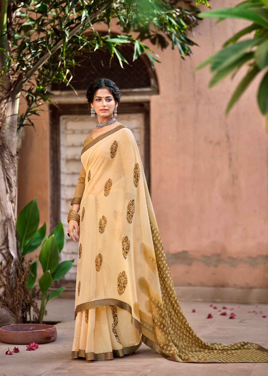 lt kashvi creation antara shiffon exclusive print saree catalog