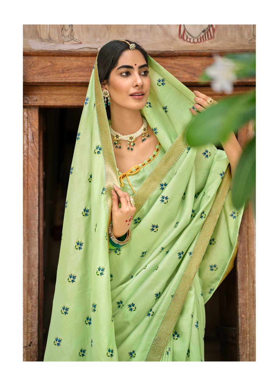 lt kashvi creation karigari vichitra jari regal look saree catalog