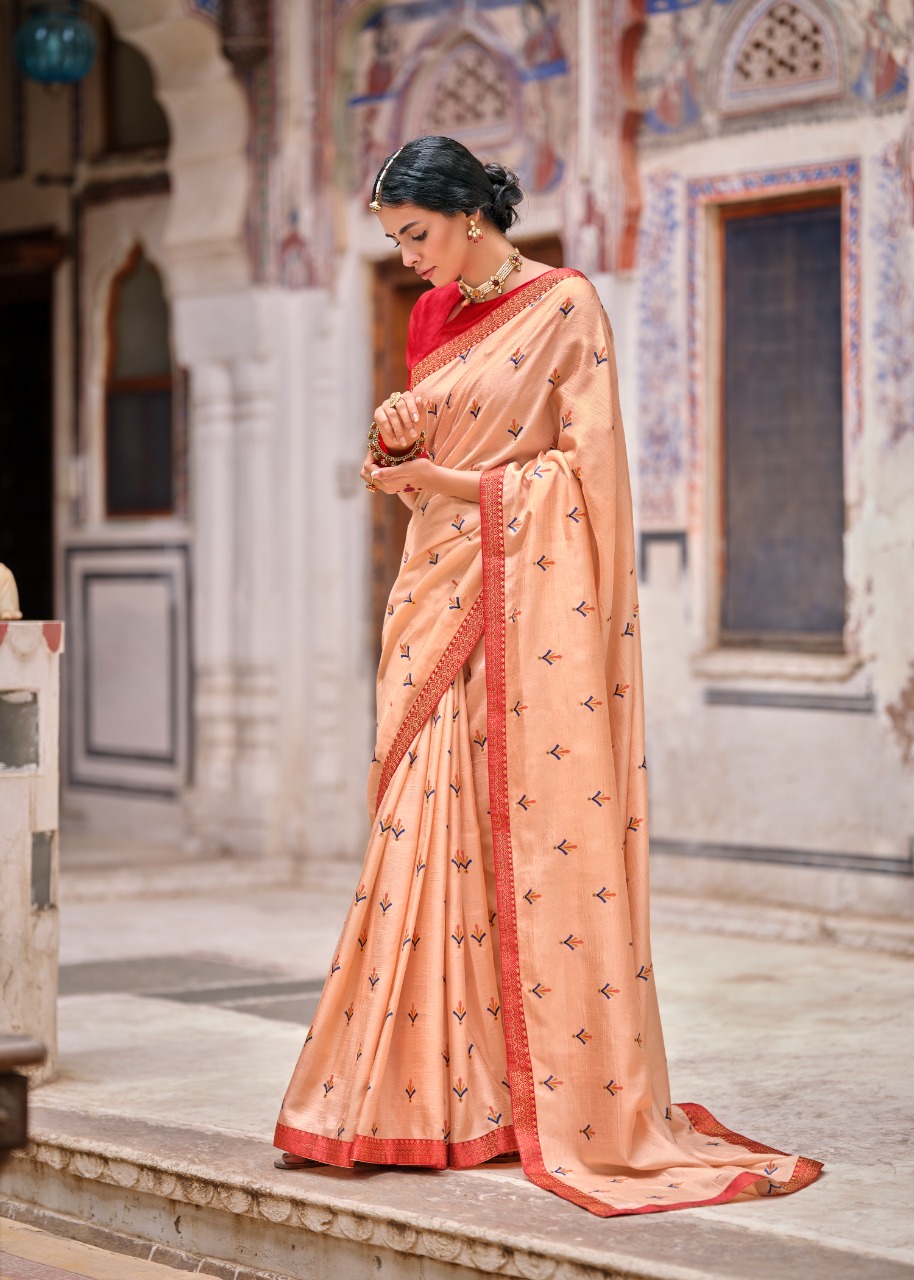 lt kashvi creation karigari vichitra jari regal look saree catalog