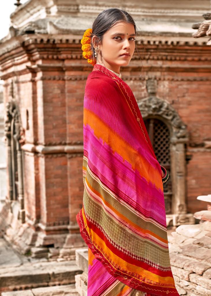 lt kashvi creation lavanya Weightless astonishing print saree catalog