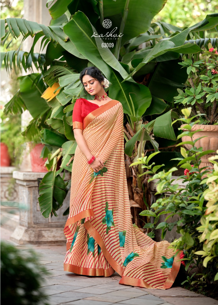 lt keshvi creation avantika georgette exclusive print saree catalog