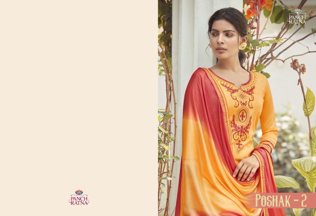 panch ratna poshak 2 cotton regal look salwar suit catalog