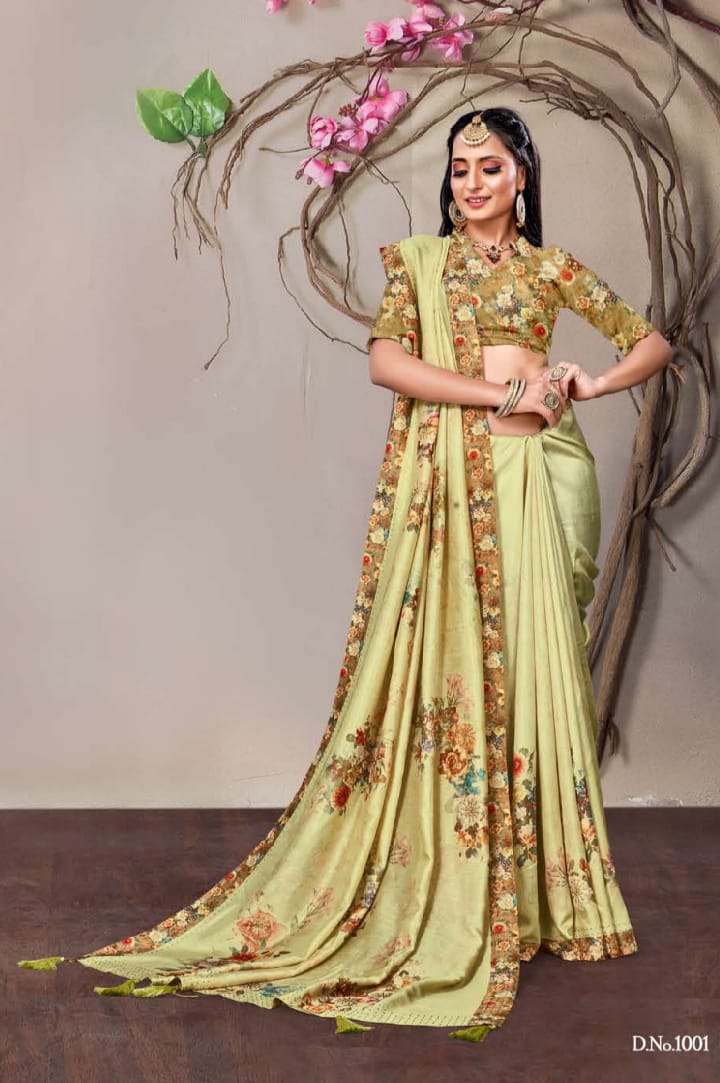 ranisaa sarees manbhavan 1001 to 1006 silk ecclusive digital print saree catalog