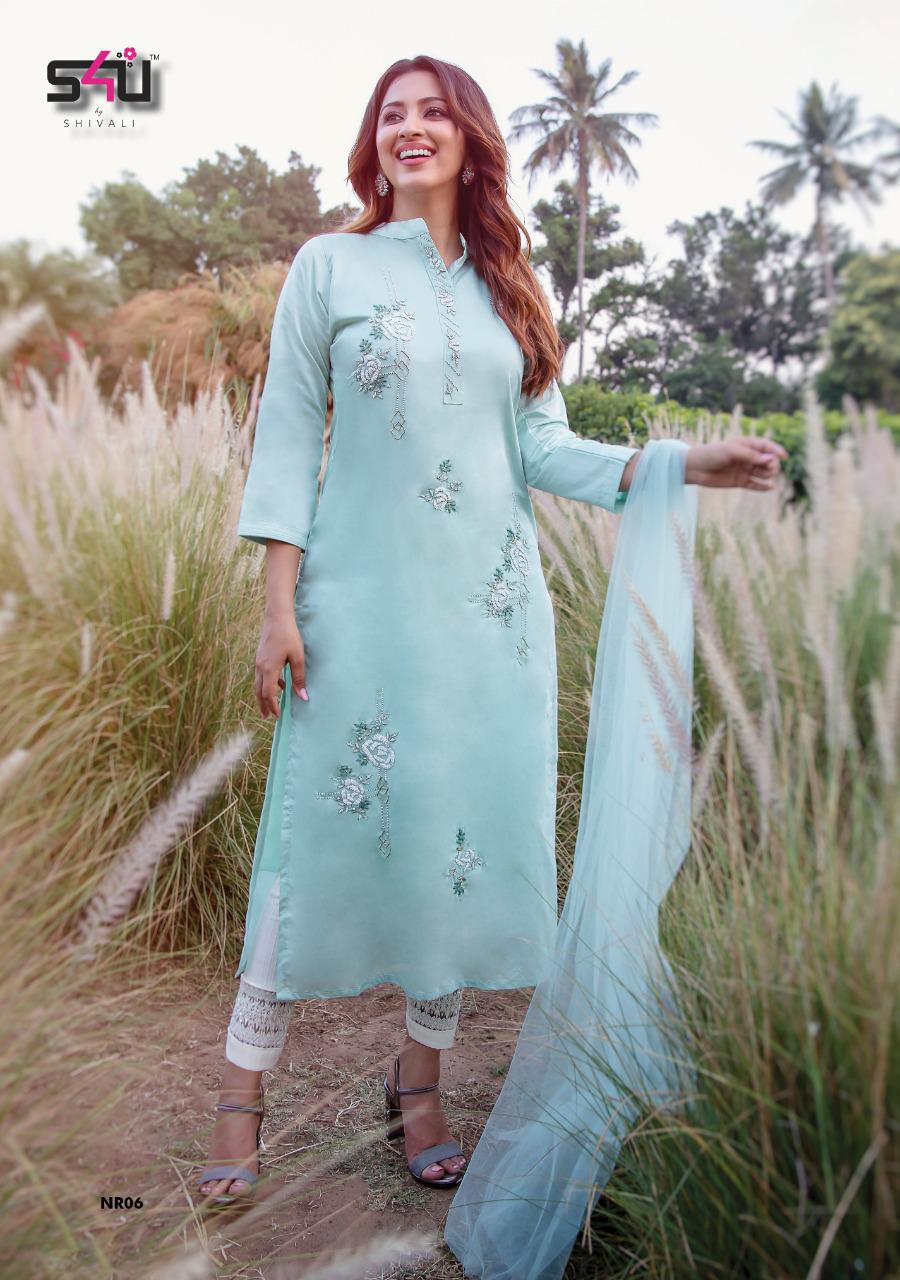 S4u noor muslin astonishing kurti catalog