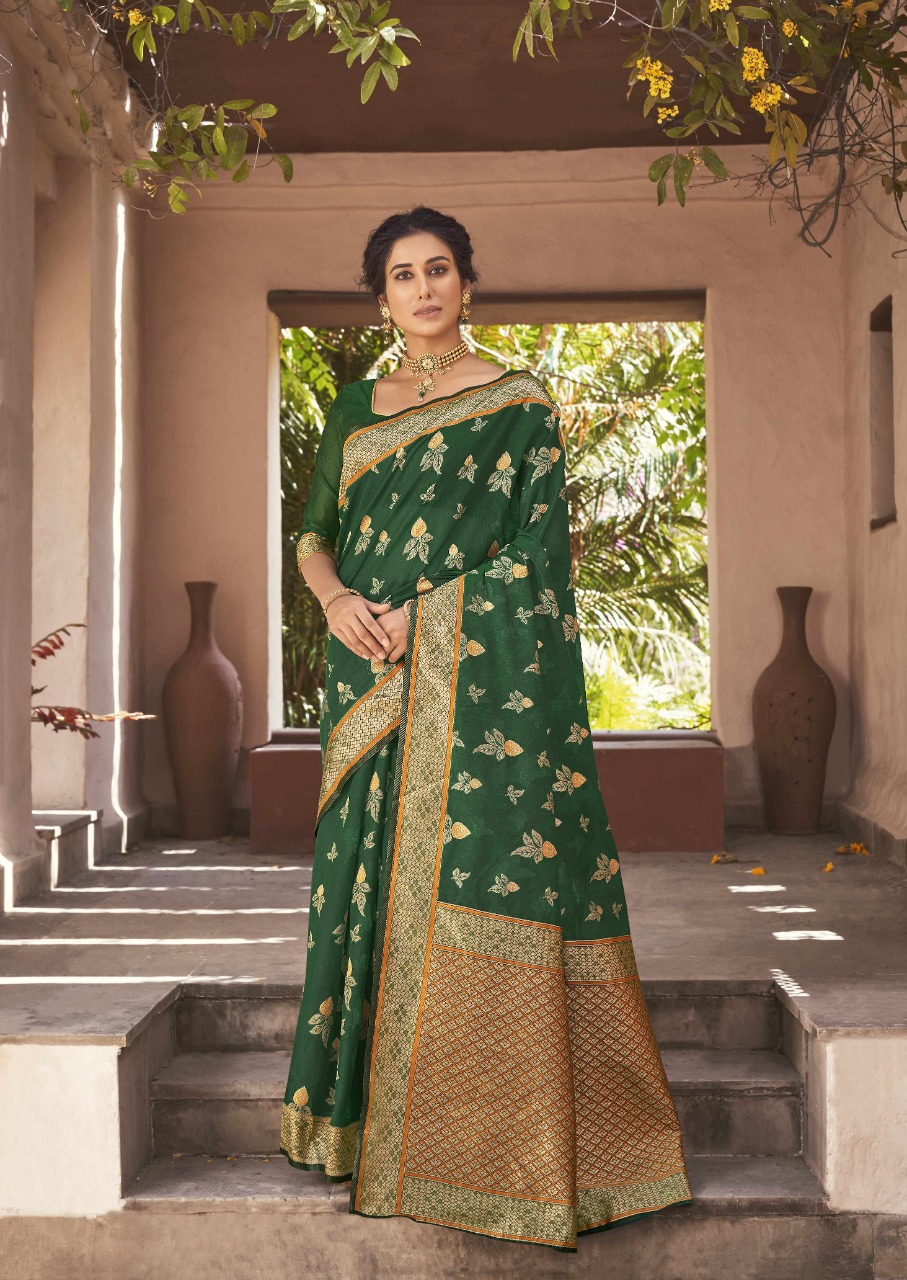 shakunt weaves aarshiv cotton iinovative style saree catalog