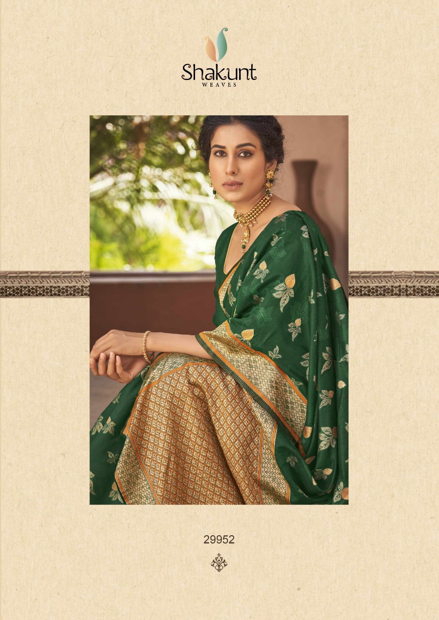 shakunt weaves aarshiv cotton iinovative style saree catalog