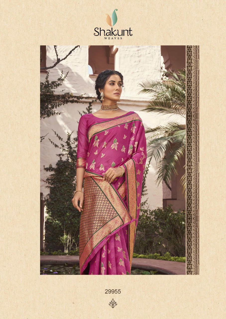 shakunt weaves aarshiv cotton iinovative style saree catalog