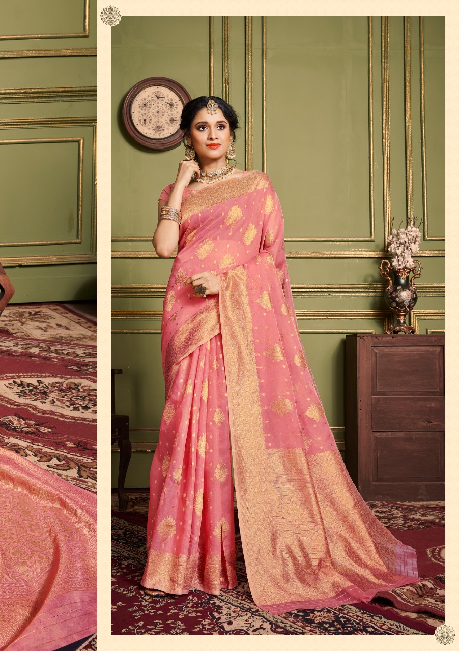 shakunt weaves ambaar cotton decent look saree catalog