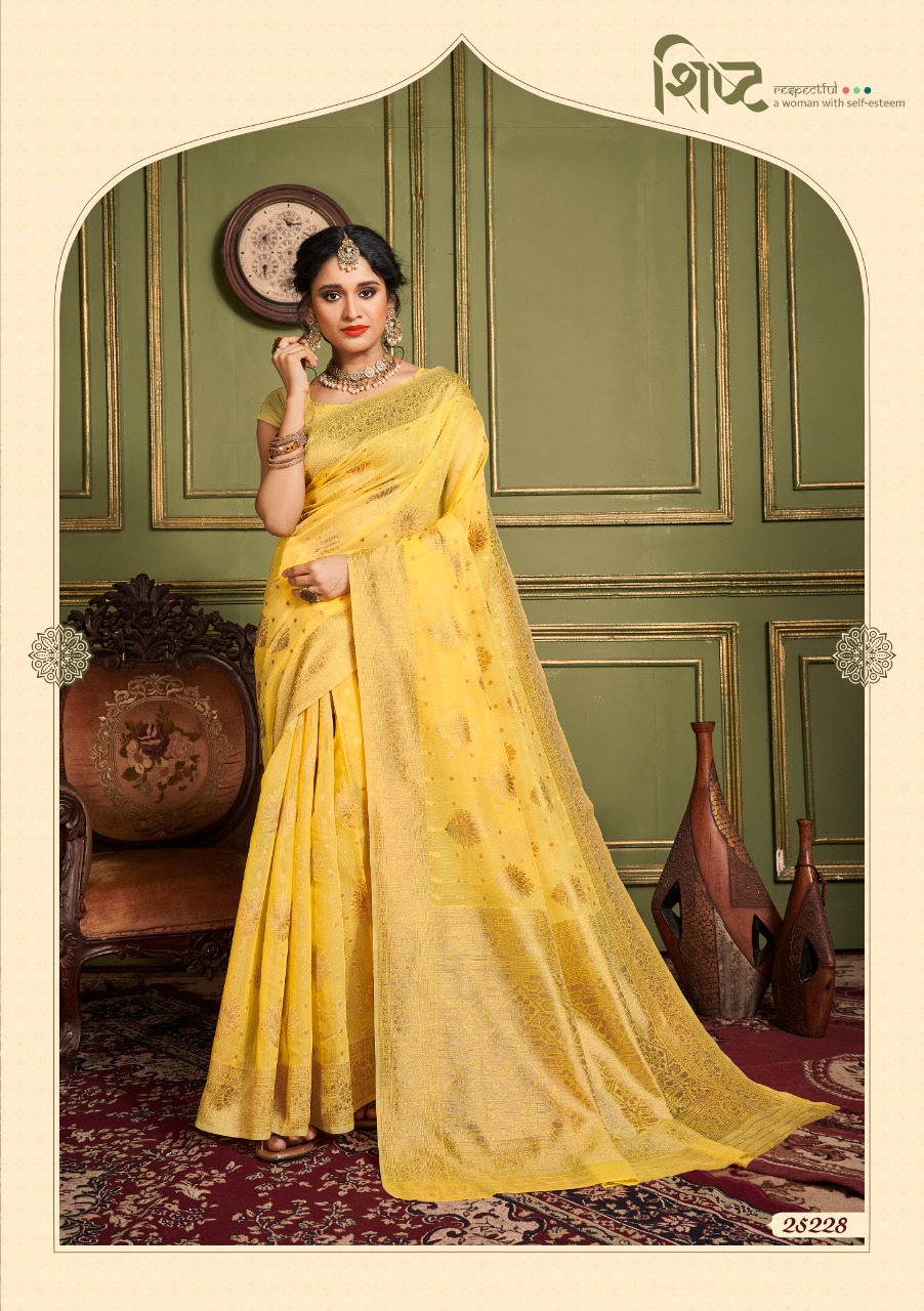 shakunt weaves ambaar cotton decent look saree catalog