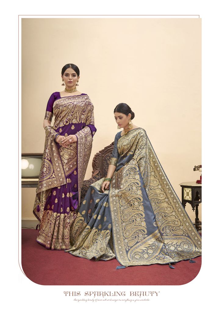 shakunt weaves anupa art silk regal look saree catalog