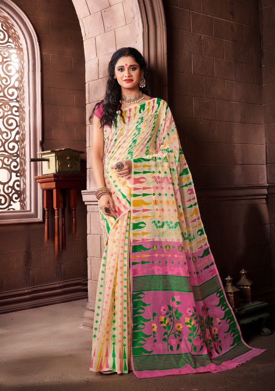 shakunt weaves bhavini cotton gorgeous look saree catalog