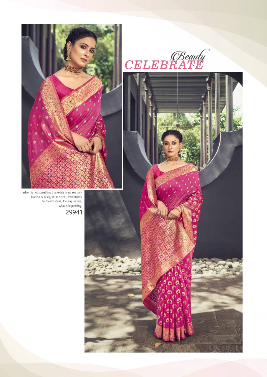 shakunt weaves gajroopa silk astonishing saree catalog