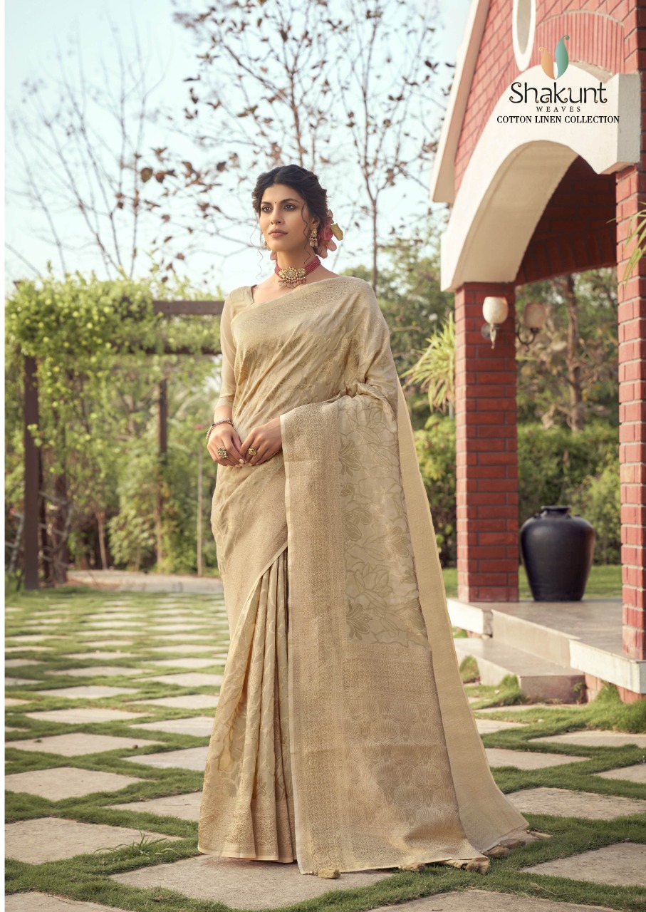 shakunt weaves jasvika  cotton elegant saree catalog