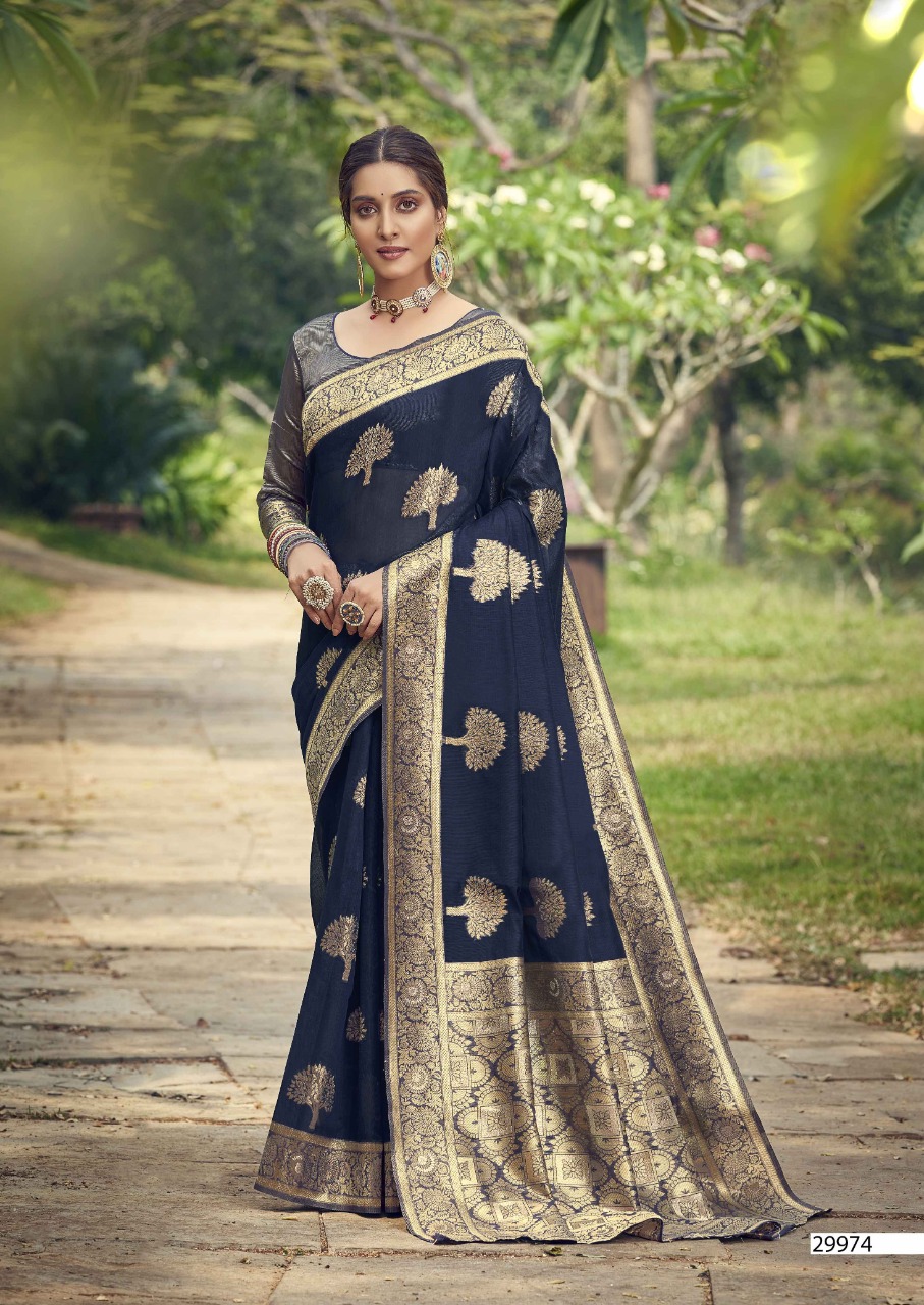 shakunt weaves mangalmukhi cotton gorgeous look saree catalog