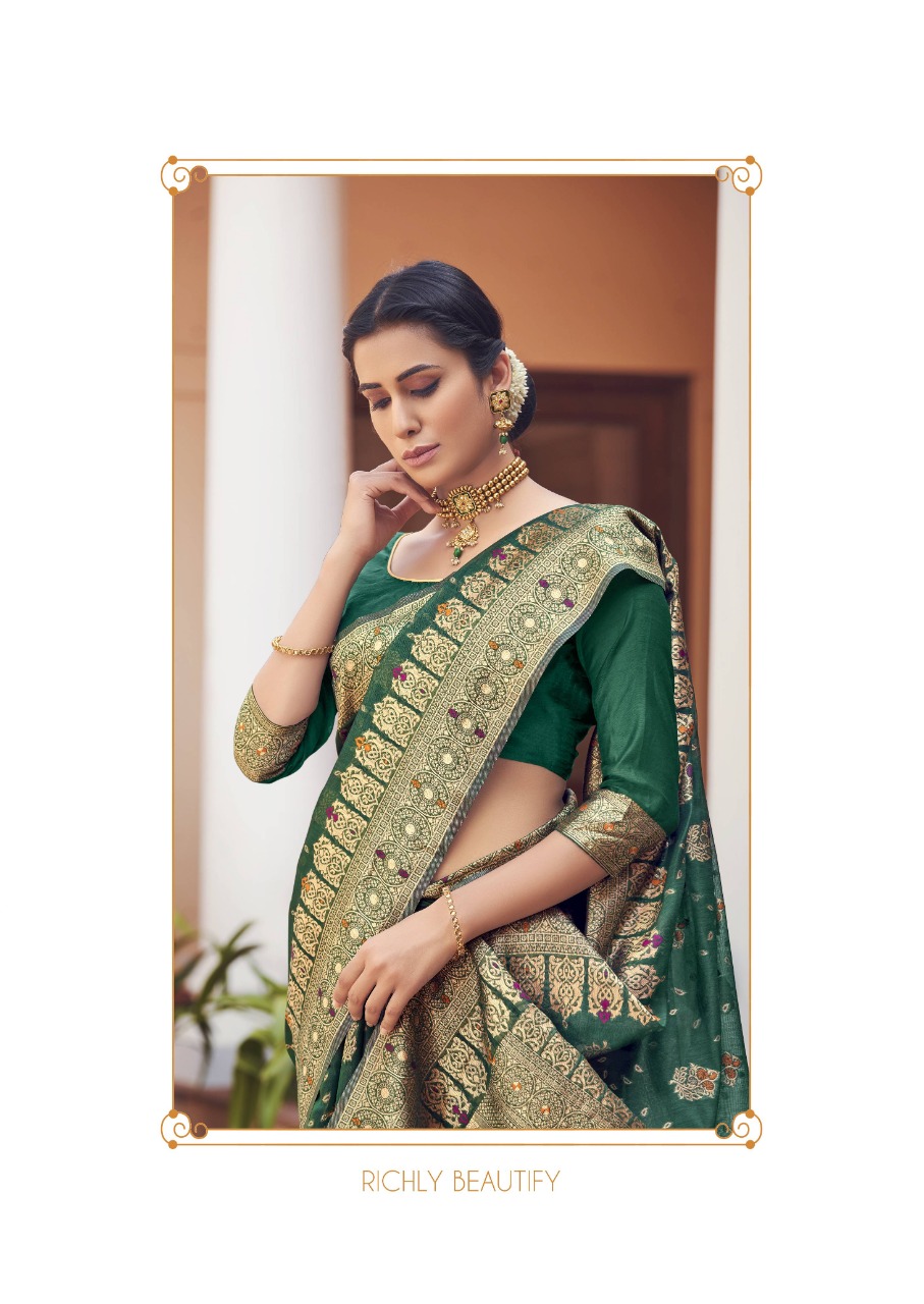 shakunt weaves nidisha cotton gorgeous look saree catalog