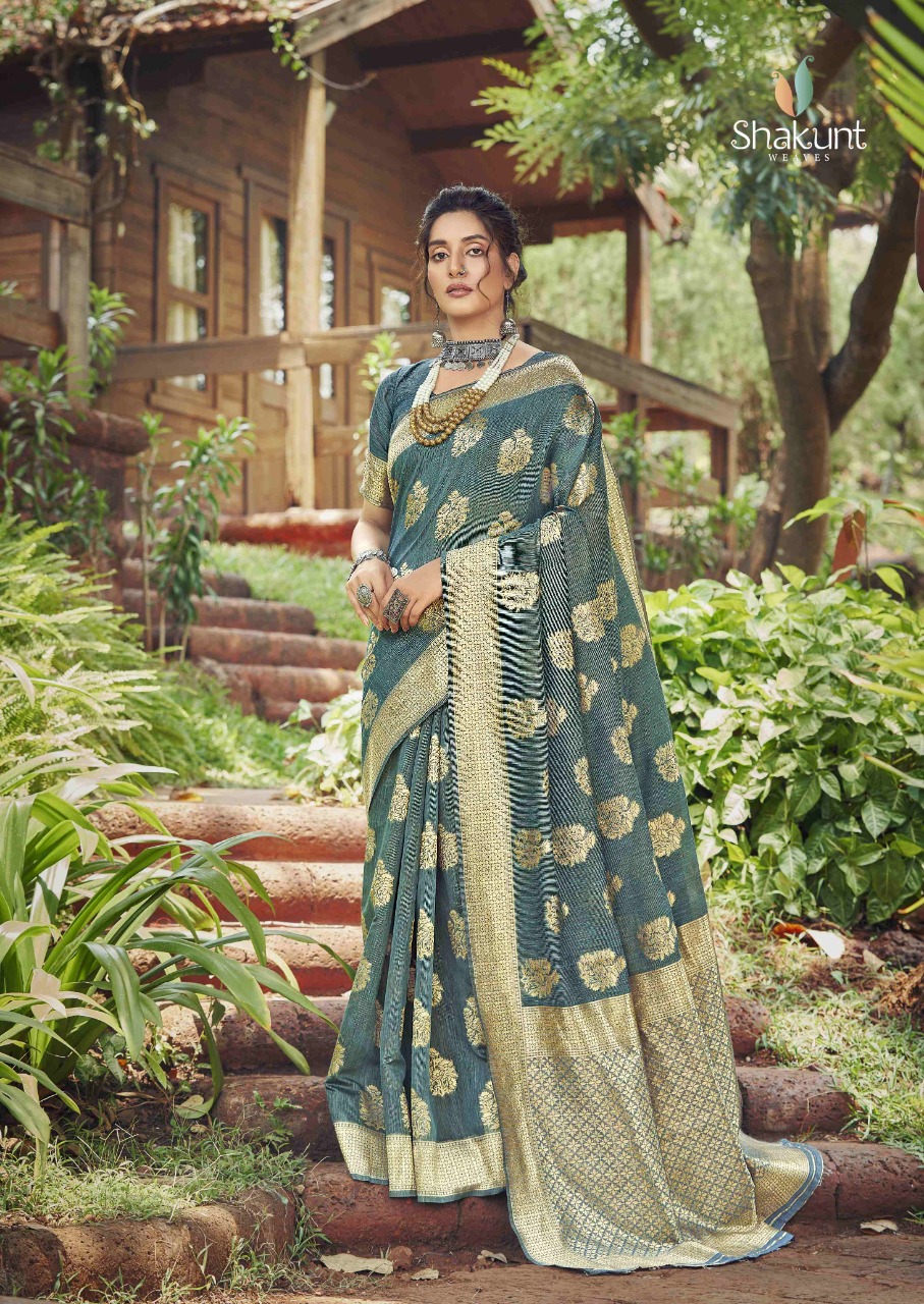 shakunt weaves niriksha cotton astonishing saree catalog