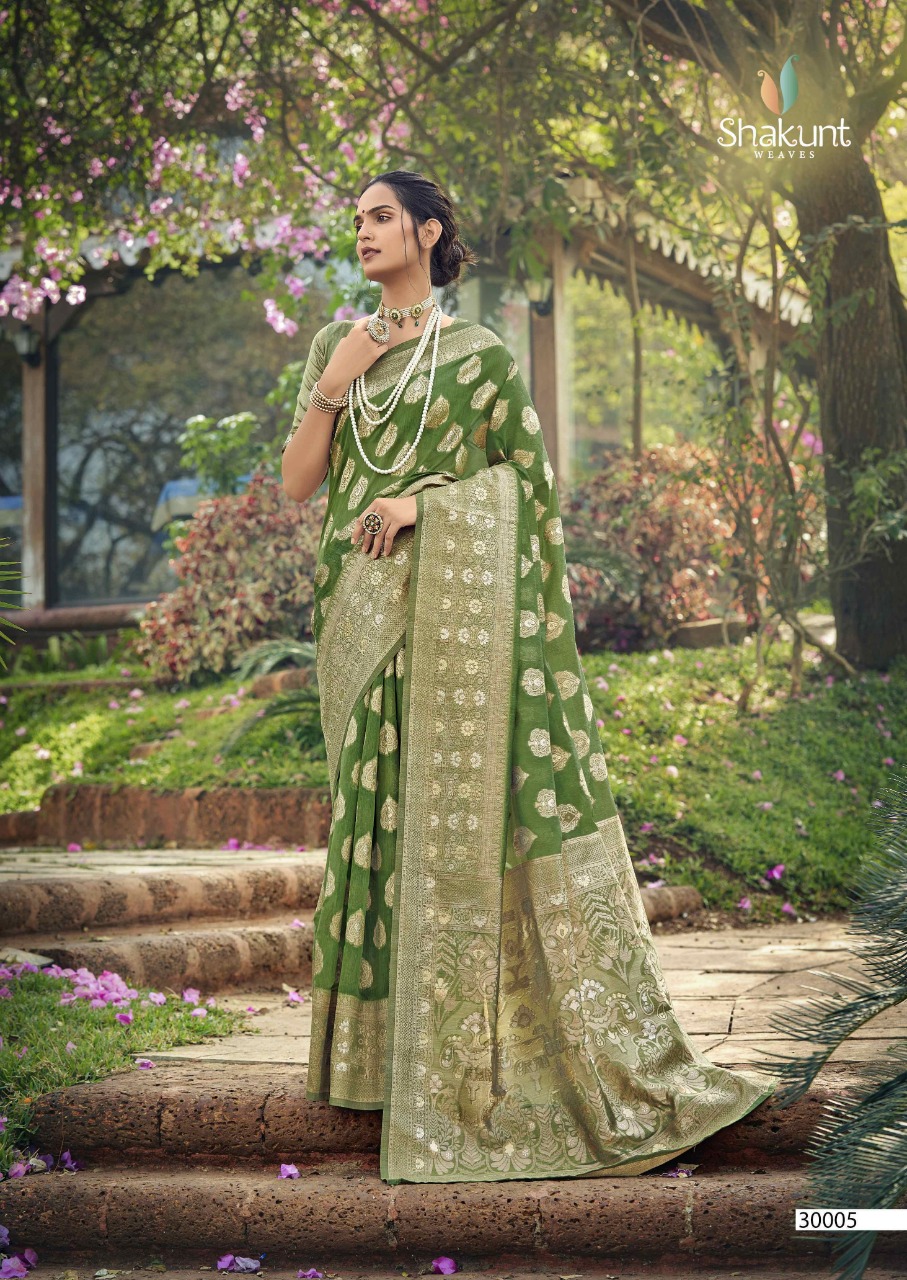 shakunt weaves Padmashree cotton gorgeous look saree catalog