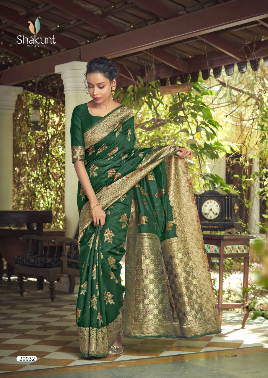 shakunt weaves preetma cotton decent look saree catalog