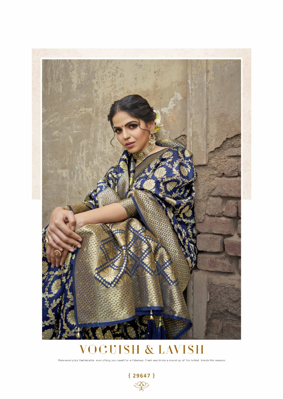 shakunt weaves sonika silk festive look saree catalog