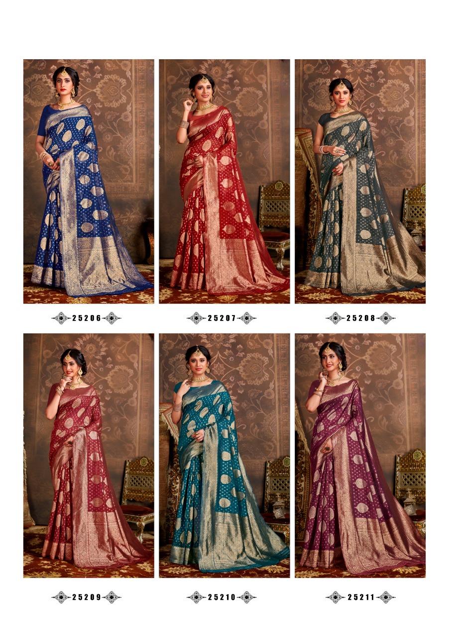 shakunt weaves soundarya shipra cotton silk catchy look saree catalog