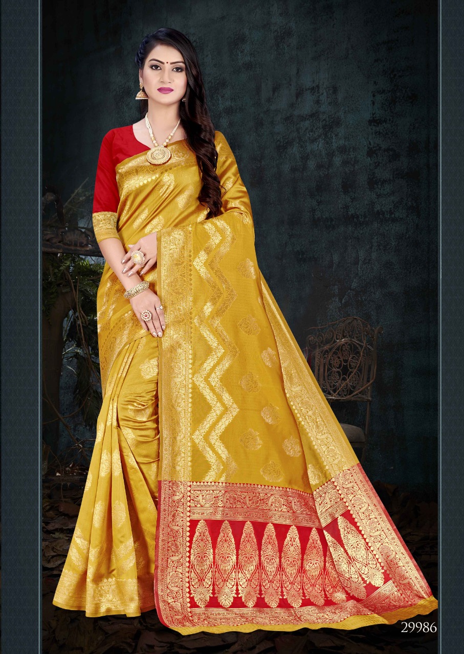 shakunt weaves surekha silk decent look saree catalog