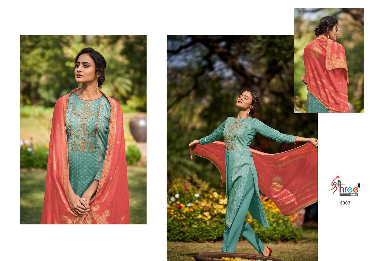 shree fab miraya cotton gorgeous look salwar suit catalog